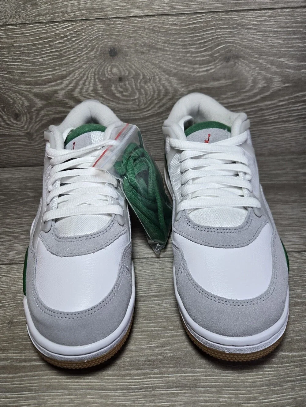 Nike Air Jordan 4 RM Sneakers White / Pine Green / Grey FQ7939-103 Select Size